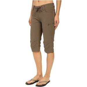 Outdoor Research Women's Ferrosi Capris Mushroom Brown 14